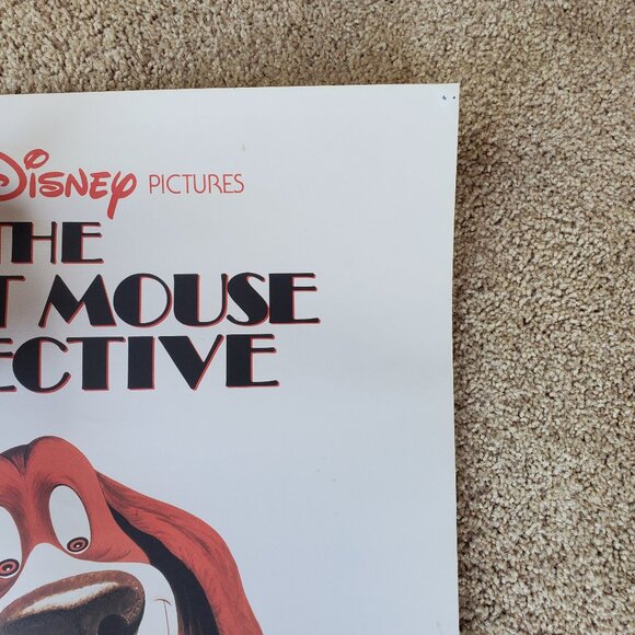 Walt Disney The Great Mouse Detective Vintage Movie Poster - Picture 3 of 6